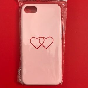 Double-Heart pink iPhone 6/6s Cases